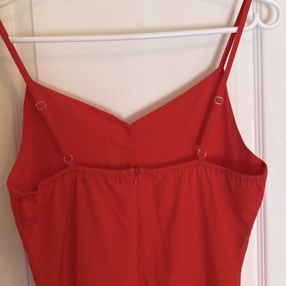 Summer long Red Flowey Dress - Picture 8 of 13